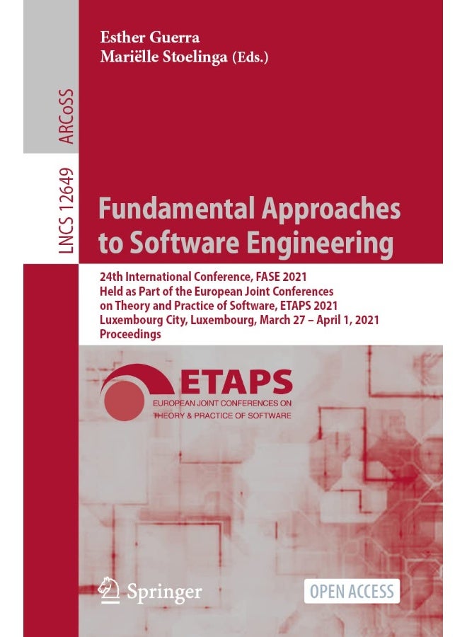 Fundamental Approaches to Software Engineering: 24th International Conference, Fase 2021, Held as