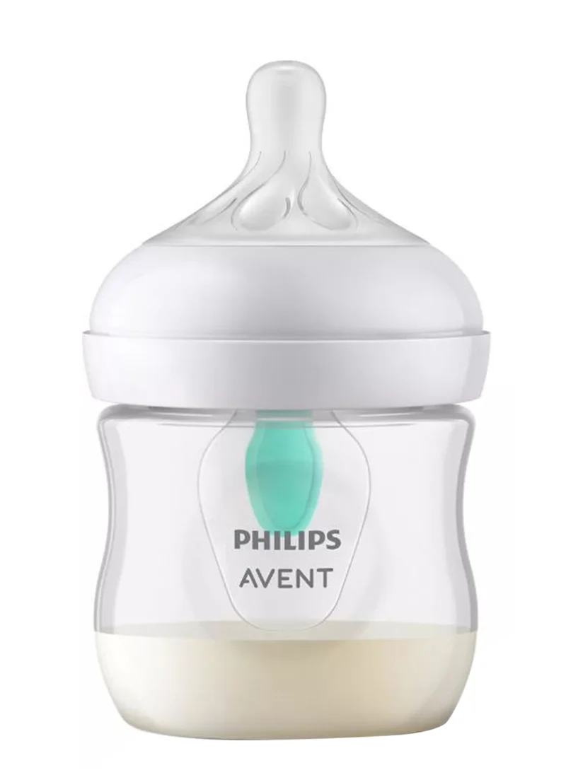 PHILIPS AVENT Natural 3.0 Feeding Bottle 125 Ml X1 With Vent, Transparent