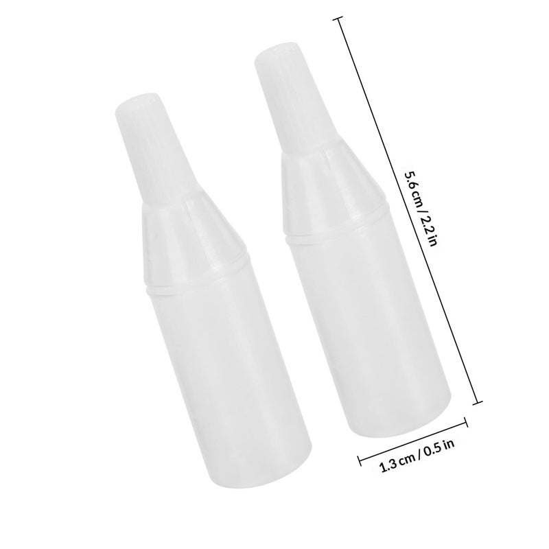 5ml Plastic Dropper Bottles 80 Pack Refillable Travel Size for Essential Oils and DIY - Image 3