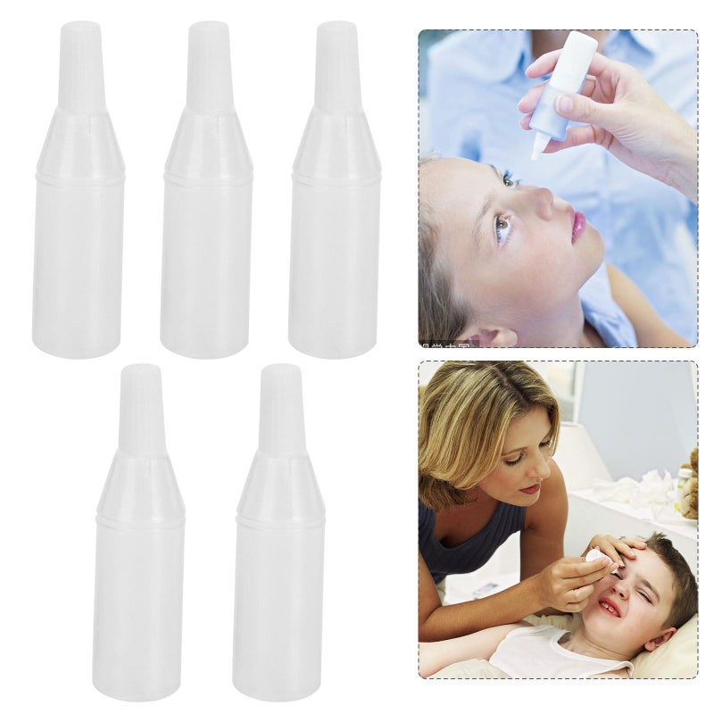 5ml Plastic Dropper Bottles 80 Pack Refillable Travel Size for Essential Oils and DIY - Image 5