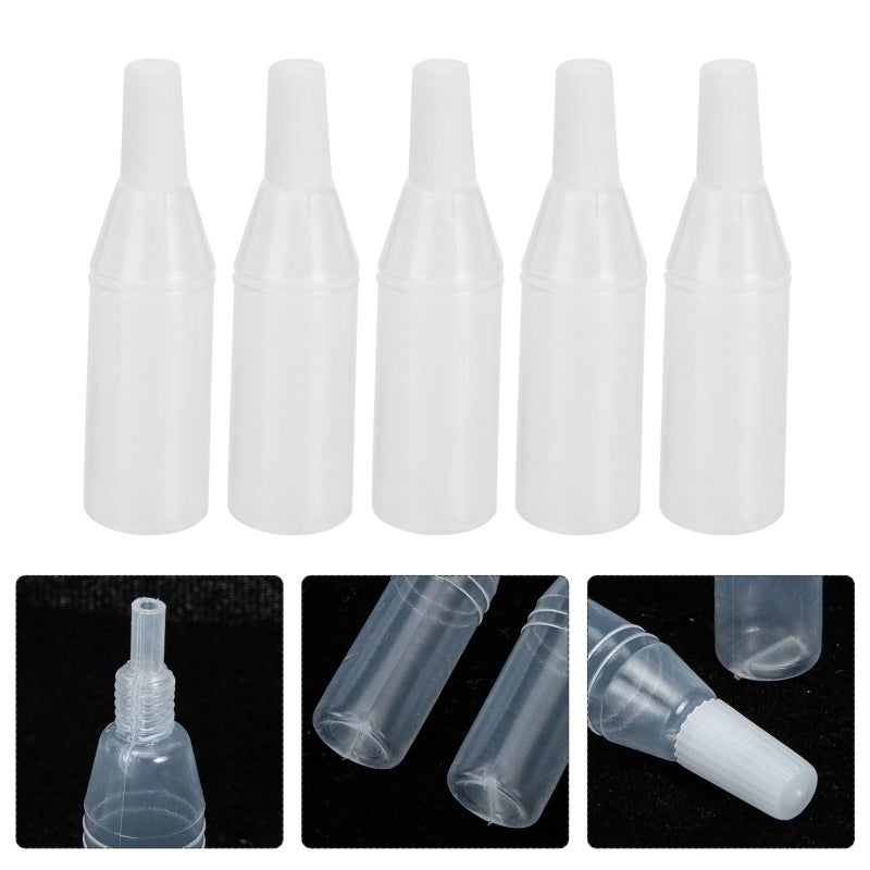 5ml Plastic Dropper Bottles 80 Pack Refillable Travel Size for Essential Oils and DIY - Image 4