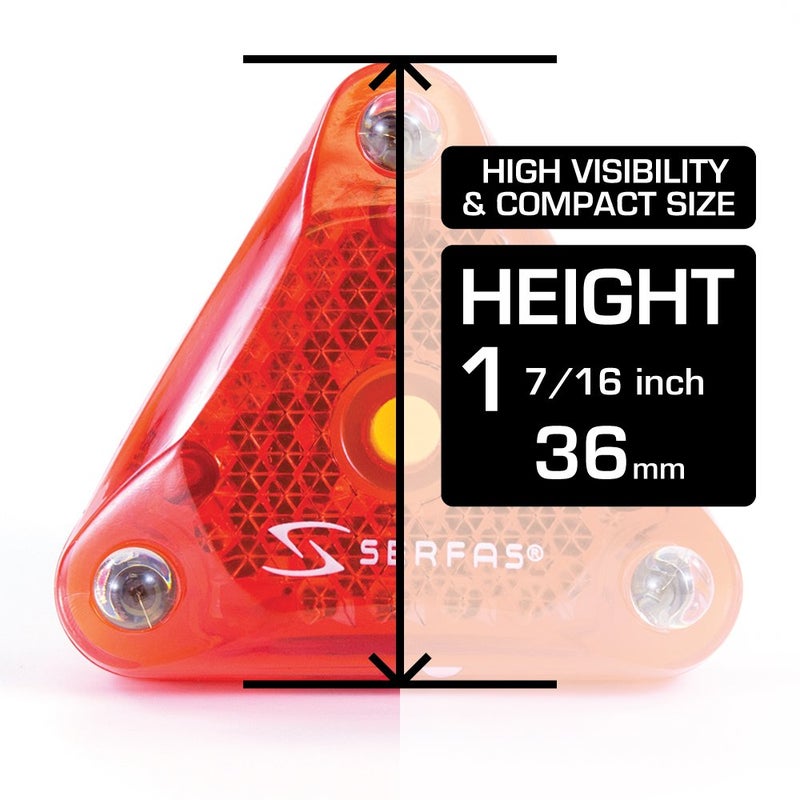 Serfas Helmet Safety Light - Image 2