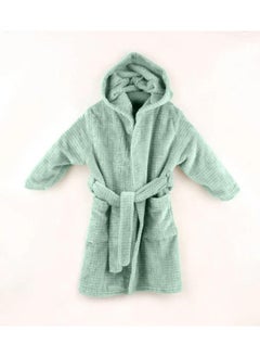 Green Winter Robe 6-8 Y