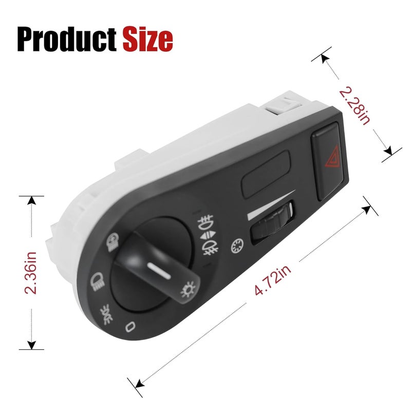 JDMSPEED New Head Light Headlight Lamp Switch Front 20942844 Replacement for Volvo Truck FH12 FM VNL - Image 3