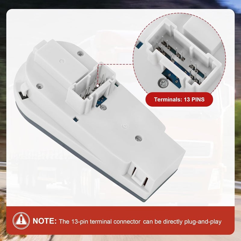 JDMSPEED New Head Light Headlight Lamp Switch Front 20942844 Replacement for Volvo Truck FH12 FM VNL - Image 4