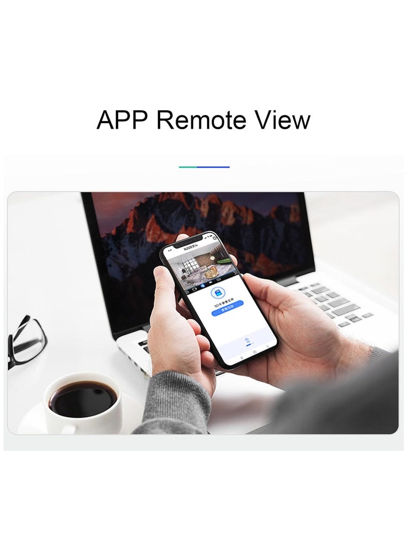 Mini Surveillance Camera 1080P, Portable Small HD Nanny Cam with Night Vision and Motion Detection, Indoor Security Camera with 360° Adjustable Stand, Covert Security Camera for Home (2024 Version) - Image 3