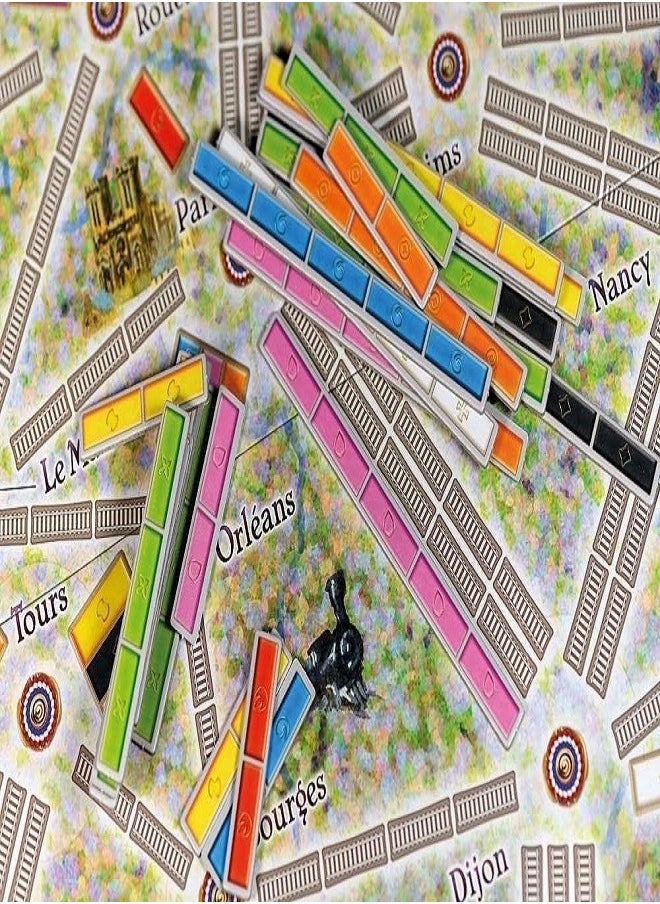 Days of Wonder Ticket to Ride : France + Old West - Board Game  - Image 3