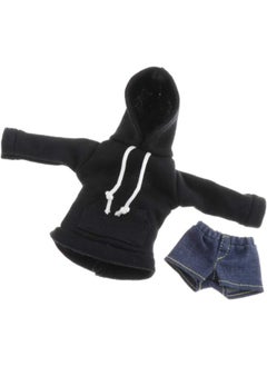 silvercnc Hoodie and Short Pants for 1/6 Blythe Dress Up Outfits Accessories  - Image 2