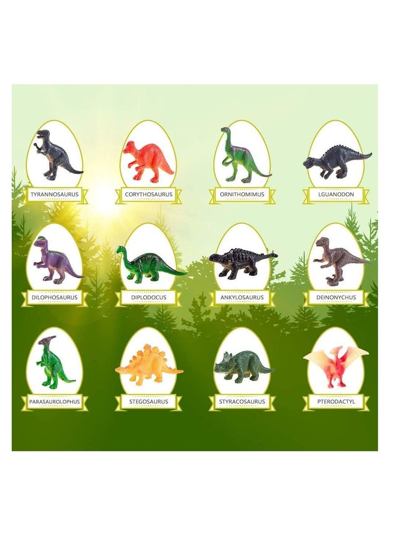 Excefore Archaeological excavation toys 12 Different Fossil/Eggs with Excavation Kits， Educational Science Gifts for Kids Party Archaeology Paleontology Toy (Dinosaur Eggs)  - Image 5