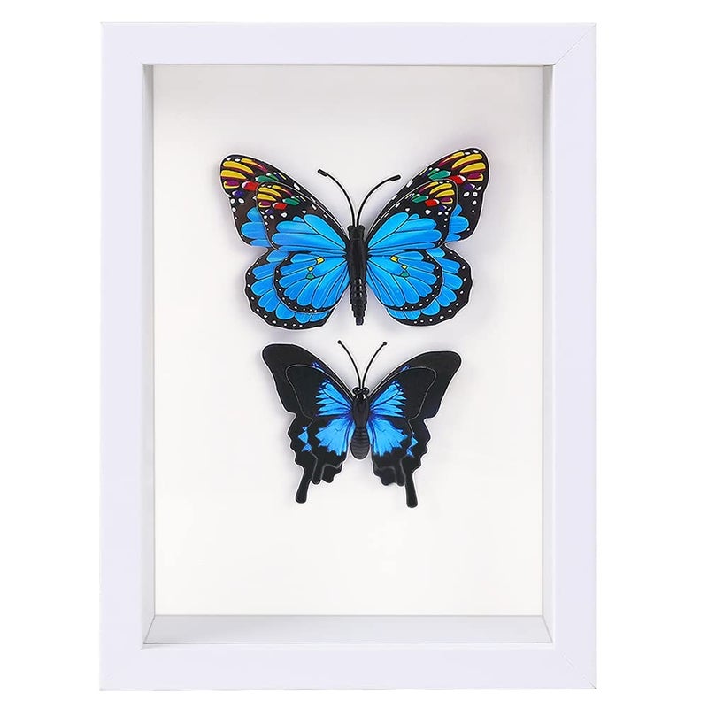 Besidotree 8x10 White Shadow Box Frame Display Case for Flowers Prodeets Boukets Awards Awards and Memorabilia - Image 1