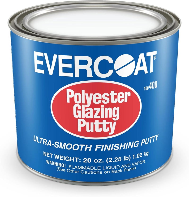 Evercoat معجون بوليستر للتزجيج للفولاذ المجلفن، الألمنيوم، الألياف الزجاجية والمزيد - 20 أونصة - Image 1