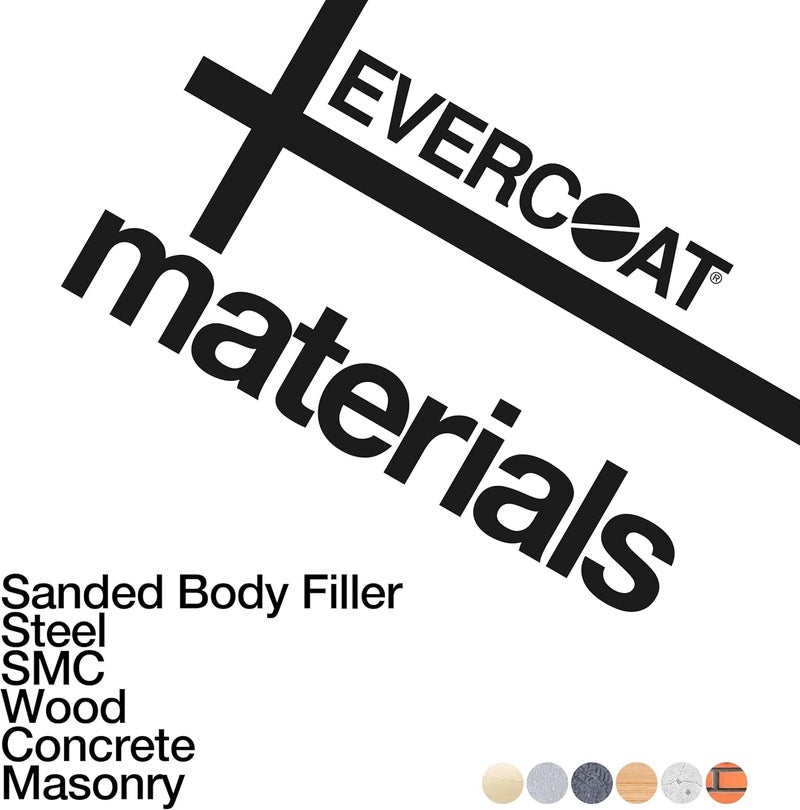 Evercoat معجون بوليستر للتزجيج للفولاذ المجلفن، الألمنيوم، الألياف الزجاجية والمزيد - 20 أونصة - Image 4