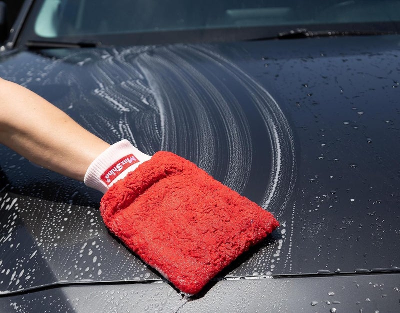 Maxshine Microfiber Clay Mitt Glove with Fine Grade Clay for Car Exterior Cleaning Without Chemicals(21x16cm) | Scratch-Free & Paint-Friendly, Re-Usable Upto 20-50 Cars - Image 4