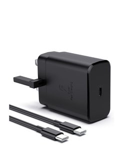 45W USB C Super Fast Charger, Power Supply Adapter for Samsung Galaxy Tab S9/S8/S8+ Ultra/Tab S8/Tab S7/S7/S7+/A55, Galaxy S24 Ultra/S23+/S22 Ultra/S22+/S22/S20/Note20, PPS Charger USB C Plu