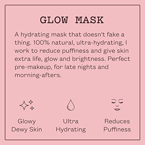 Frank Body Glow Mask | Naturally Derived, Ultra-Hydrating 5min Face Mask | Soothes Skin Instantly, Fights Puffiness & Moisturizes | Made With Shea & Cocoa Butters | 80ml -- 2.71oz - Image 2