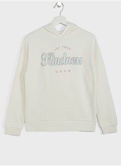 Kids Slogan Hoodie