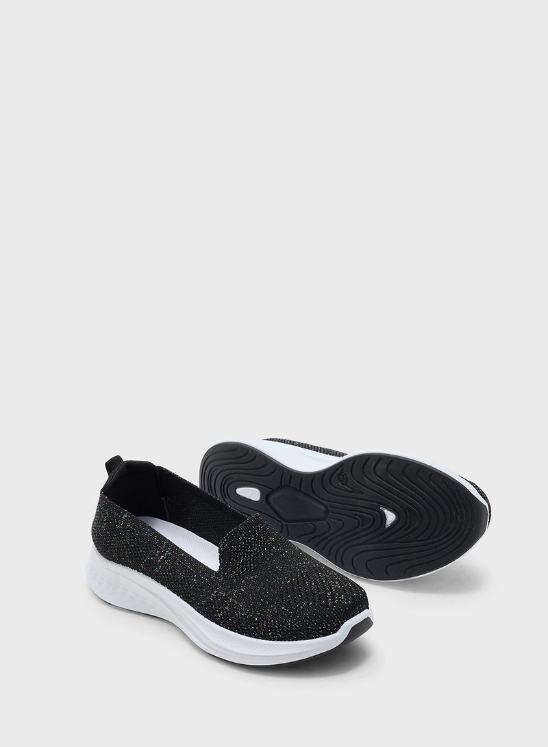 Ginger Breathable Knit Comfort Slip On Shoe  - Image 3