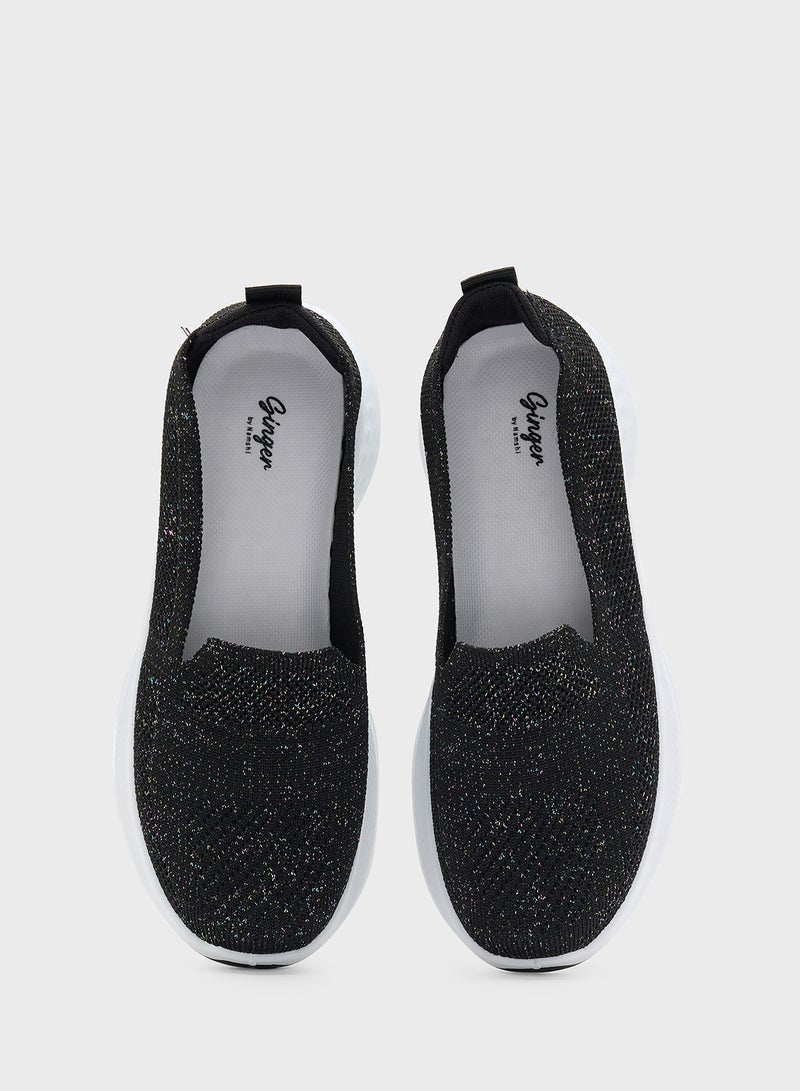 Ginger Breathable Knit Comfort Slip On Shoe  - Image 4