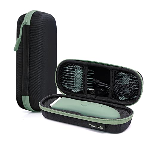 Yewltvep Case for Meridian Shaver, Hard Bags Compatible with MANSPOT Groin Hair Trimmer Without Recharge Dock, Storage Case for Meridian Trimmer with Shockproof Detachable Insert Foam - Image 1