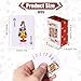Hariendny 3 Decks Mini Playing Cards Party Spoof Fun Smal Playing Cards Miniature Poker Cards Mini Poker Game for Adults Party Favor Tiny Deck of Novelty Party Gift for Par Christmas HalloweenSmall - Image 4