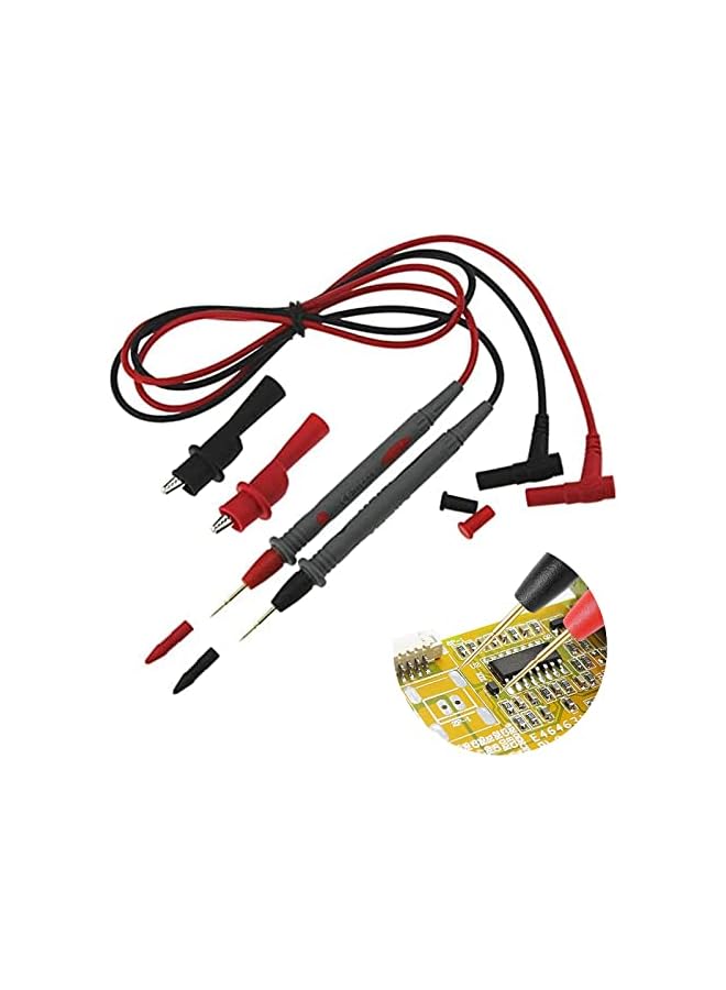PROMASS promass 10A 1000V Multimeter Test Leads Kit Alligator Clips Probe Multi Meter Electric Tester leads Test Multitester Test Lead Kit Set Electric Tester Leads Probe Wire Pen Cable  - Image 1