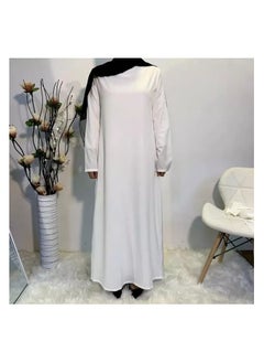 Silk Smooth Fabric Muslim Belt Robe