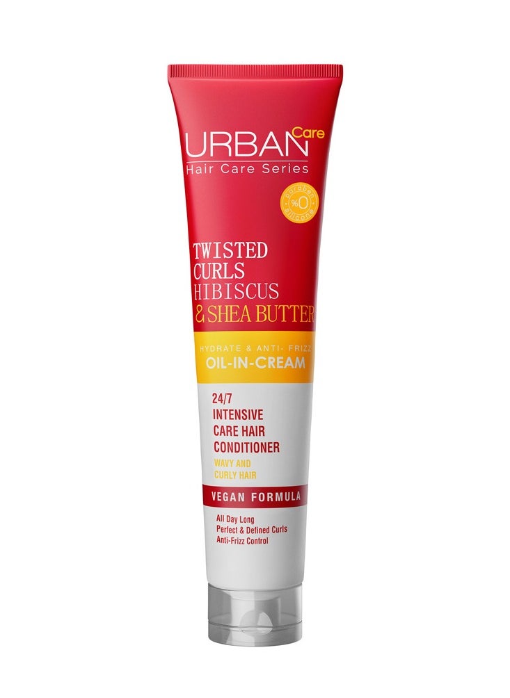 Urban Care Urban Care Twisted Curls Hibiscus & Shea Butter Oil In Cream  - Image 2