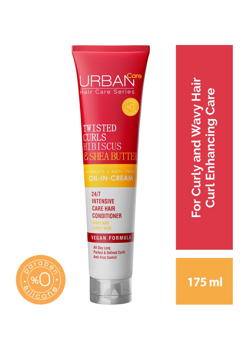 Urban Care Urban Care Twisted Curls Hibiscus & Shea Butter Oil In Cream  - Image 1