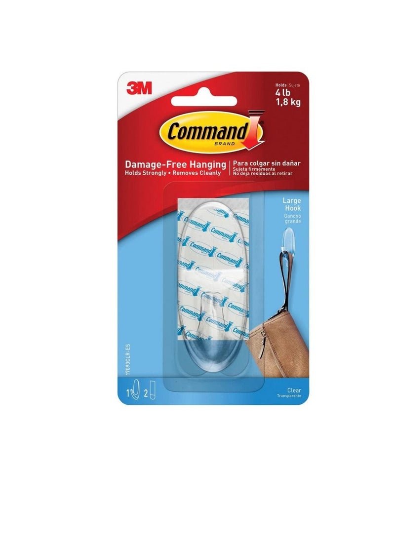 3M Clear Large Hook - Image 3