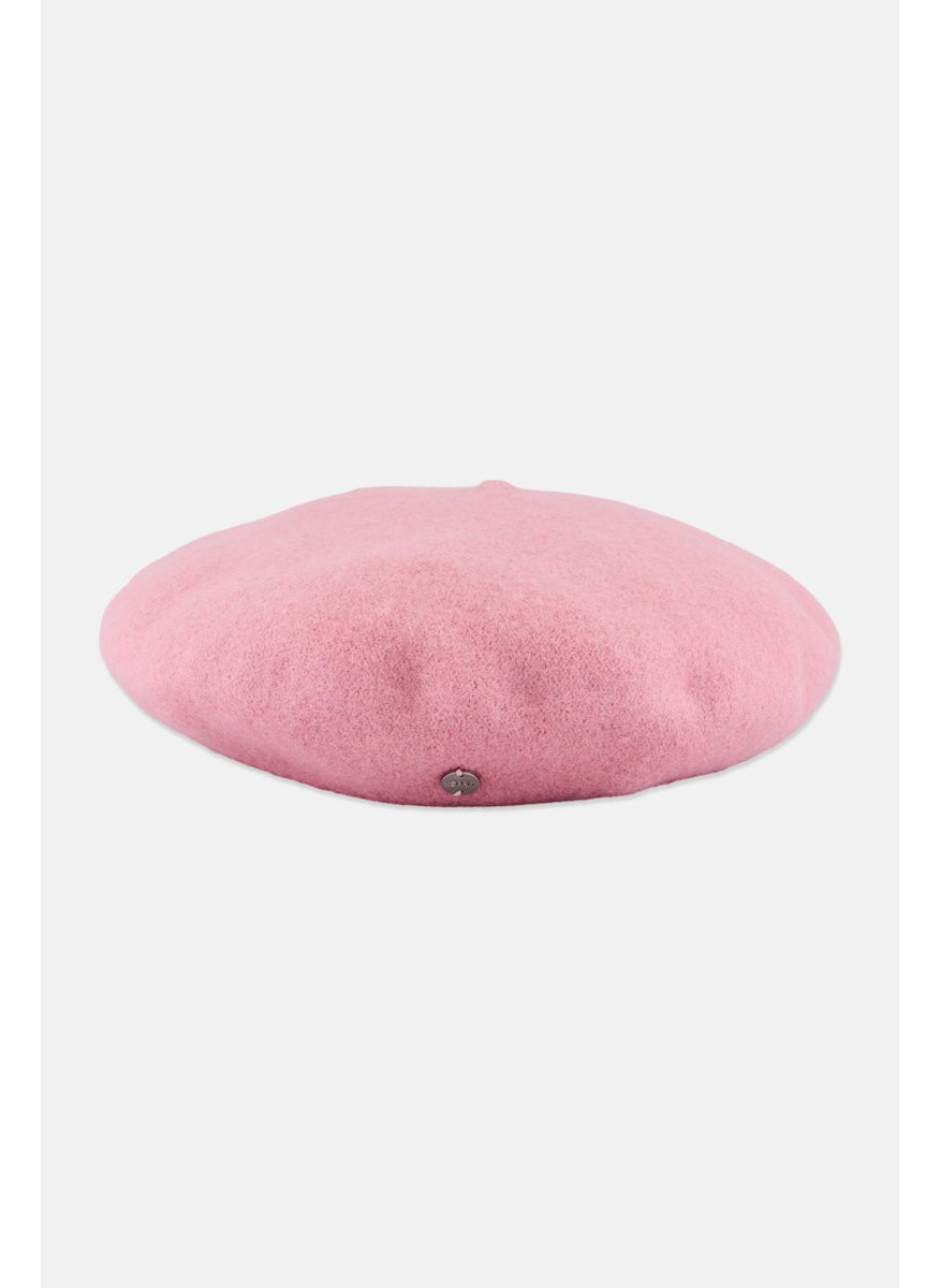 ESPRIT Women Solid Beret, Gold Rose  - Image 1
