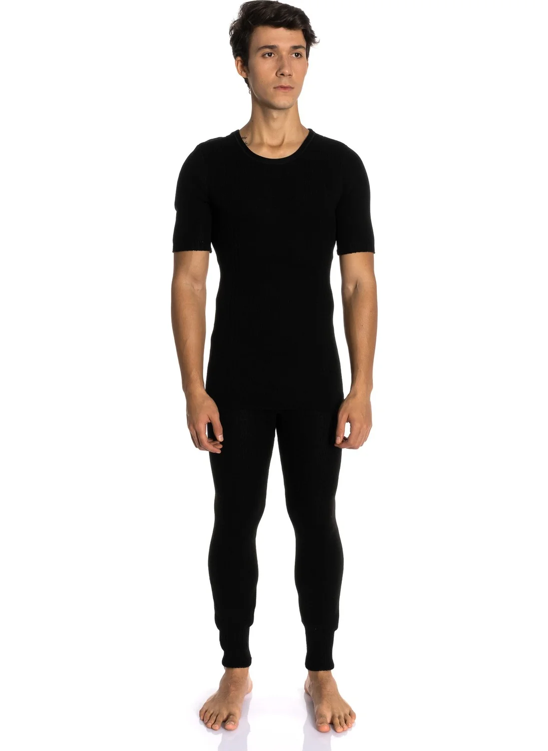 Dertex Knitted Short Sleeve Undershirt