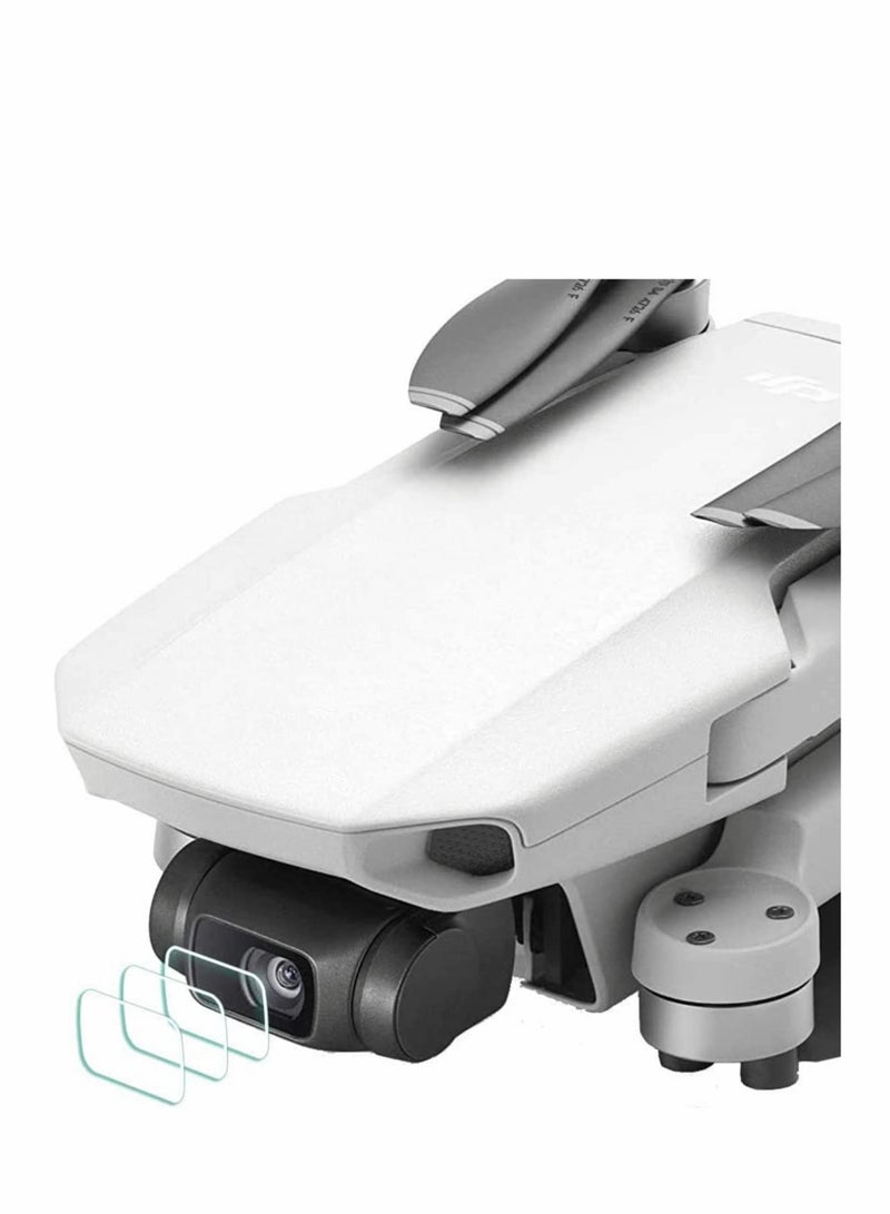 SYOSI Lens Screen Protector for DJI Mavic Mini 2 / DJI Mini - Drone, 0.3mm 9H Hardness Tempered Glass Lens Saver Accessory Anti-Scrach, 6 Pack - Image 1
