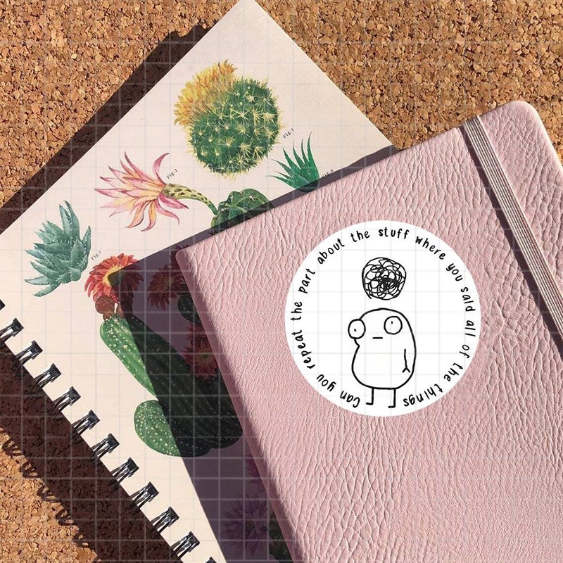 3 Inch Polychrome Vinyl Sticker With Quirky Character And Mess Art For Laptops - Image 4