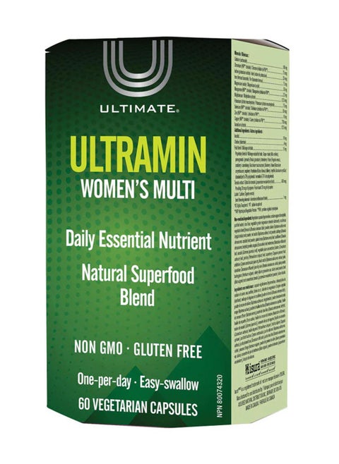 Ultramin Women'S Multi Daily Essential Nutrient Capsules 60'S