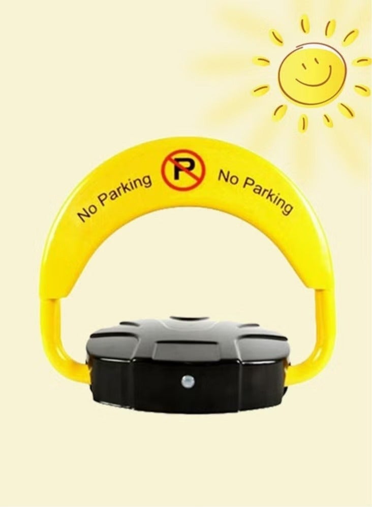 غاز قفل موقف سيارات يعمل بالطاقة الشمسية – ارتفاع 45 سم، تصميم متين، مزود بجهازي تحكم عن بعد، حماية ضد الاصطدام - Image 1