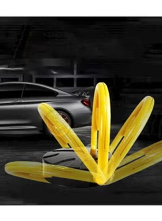 غاز قفل موقف سيارات يعمل بالطاقة الشمسية – ارتفاع 45 سم، تصميم متين، مزود بجهازي تحكم عن بعد، حماية ضد الاصطدام - Image 3