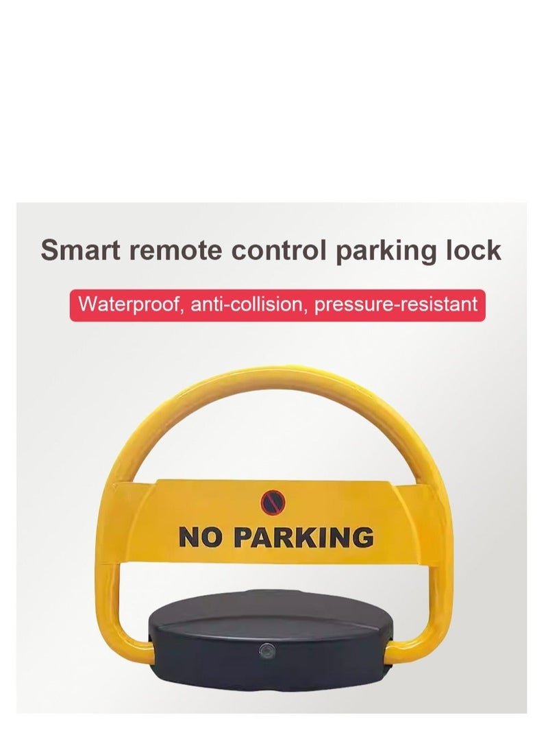 غاز قفل موقف سيارات يعمل بالطاقة الشمسية – ارتفاع 45 سم، تصميم متين، مزود بجهازي تحكم عن بعد، حماية ضد الاصطدام - Image 4