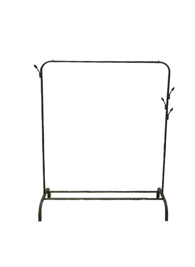 MTL Clothes Organizer And Holder Metal Stand Black 110x40x150 cm - Image 4