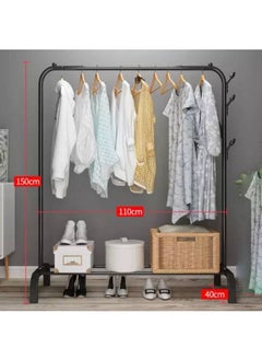 Clothes Organizer And Holder Metal Stand Black 110x40x150 cm - pzsku/ZC79CC1DCBD0F0C370458Z/45/_/1657265248/7c3d8dfb-ef13-45ca-9ea1-122a68e8c9ac