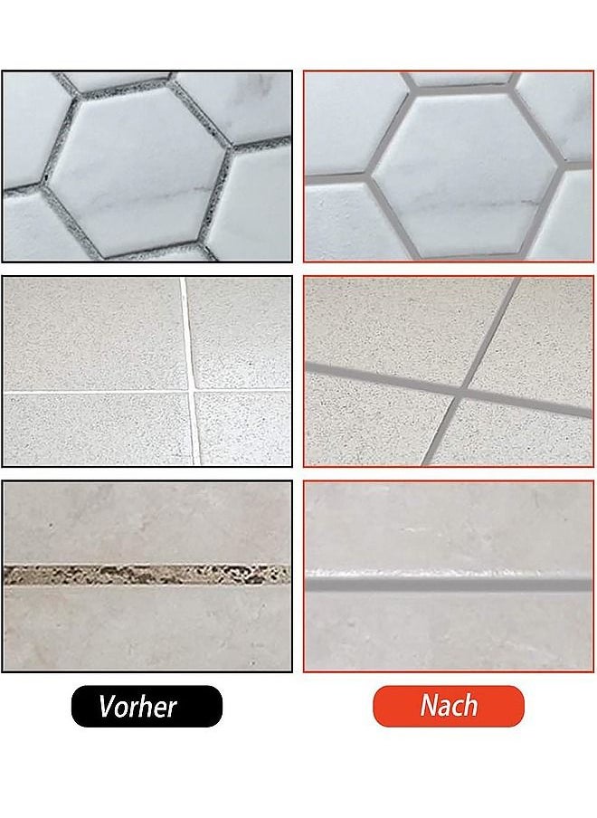 KASTWAVE 4 Pieces Tile Pen Wall Grout Restorer Pen, High Quality Wear Resistant Pen Tip Waterproofing After Drying, for Restoring Tile Grout Wall Floor Bathrooms and Kitchen, White  - Image 4