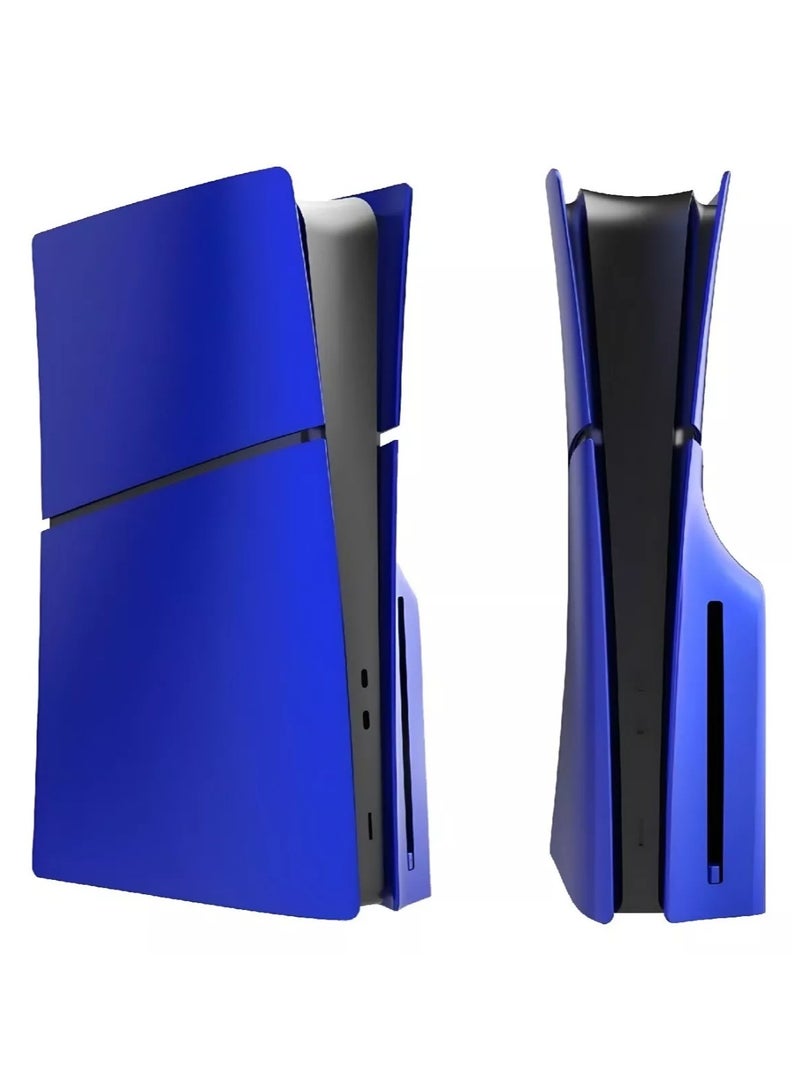 Playstation Faceplate Face Console Plate Cover Case Housing Shell For PS5 Slim (Disk Edition) - Blue - Image 1