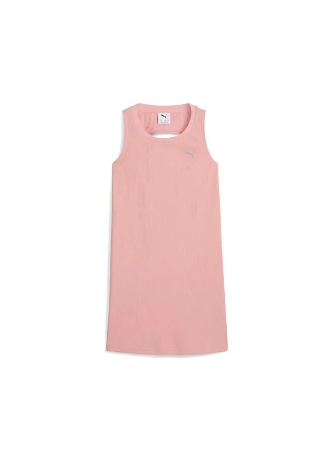 Puma  BUTTERFLY VIBE Ribbed Tank Dress Youth for Women | Best Price UAE