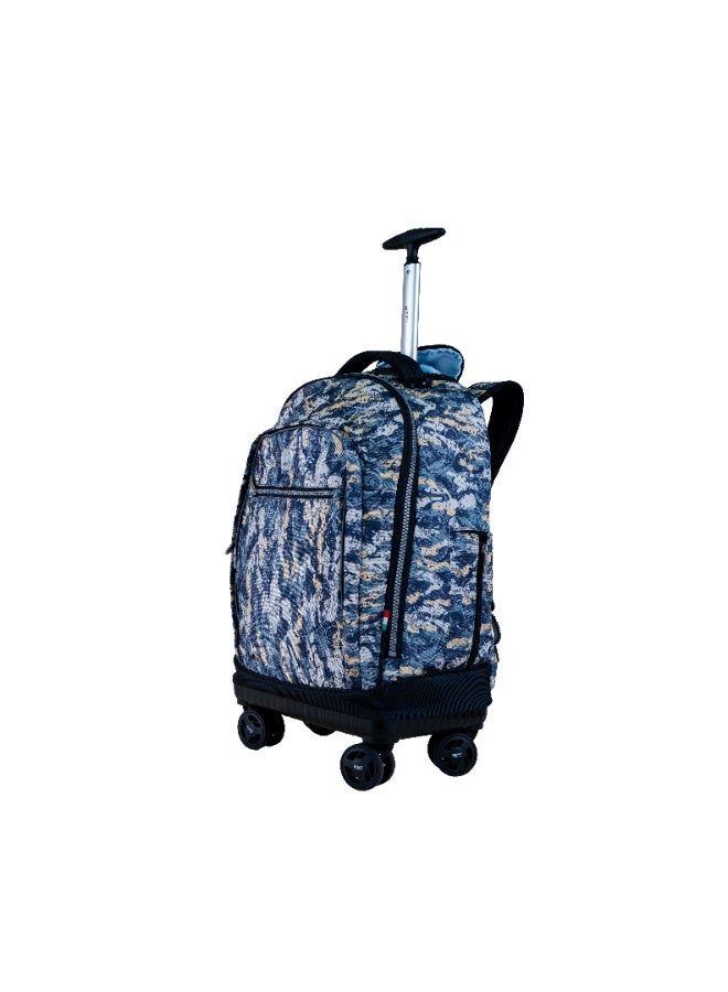 Wires WIRES 4 Wheels printed trolley 19" with lunch bag and pencil case  - Image 3