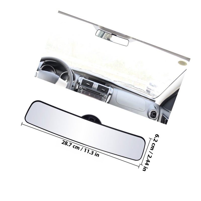 2pcs Panoramic Rear view Mirror Universal Wide Angle Rear View Mirror with Installation - Image 2