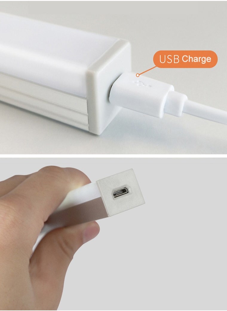 Goeco Body Sensor Cabinet Night Light 30*2.2cm White With USB Charging  - Image 2
