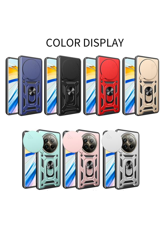 اس-توب جراب لهاتف Realme 12 Pro / 12 Pro+ 5G بتصميم غطاء كاميرا منزلقة من مادة TPU الهجينة لهاتف الكمبيوتر الشخصي - Image 2