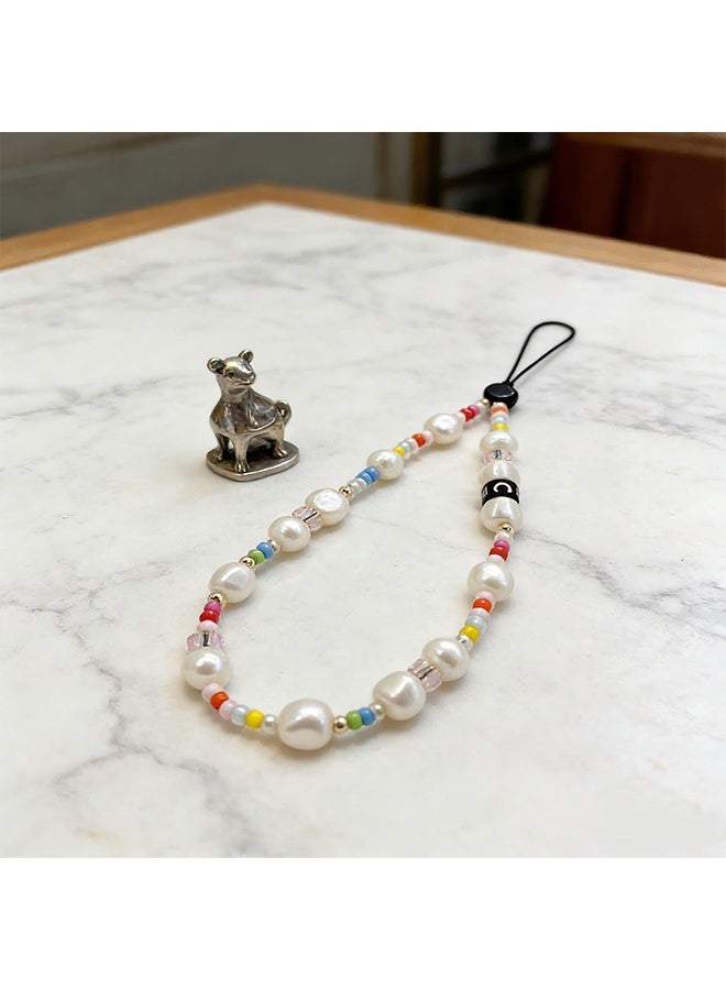 Beaded Mobile Phone Lanyard, Detachable Wrist Strap Lanyard, Phone Lanyard Phone Accessories for Women, Suitable for Camera and Mobile Phone Chain Pendants - Image 4