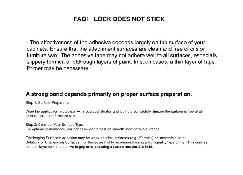 vmaisi 6 Pack Vmaisi Multi-Use Adhesive Straps Locks - Childproofing Baby Proofing Cabinet Latches for Drawers, Fridge, Dishwasher, Toilet Seat, Cupboard, Oven,Trash Can, No Drilling (White) (6) - Image 5
