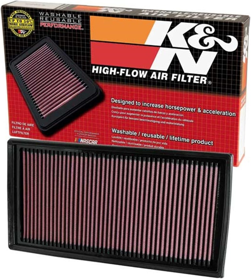 K&N High-Flow Engine Air Filter for Mercedes - Image 1