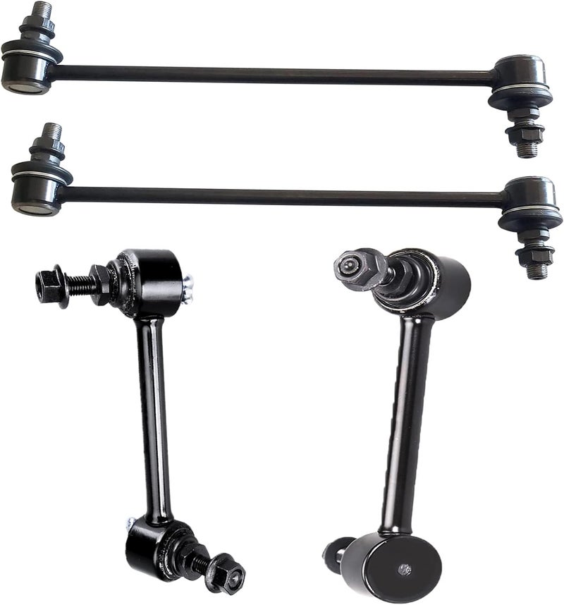 HHCM 4pc Front Rear Sway Bar Link Kit K750124 K90716 K90717, Front Stabilizer Bar End Links and Rear Sway Bar End Links for Honda Pilot 2006 2007 2008, Suspension Stabilizer Bar Link - Image 1
